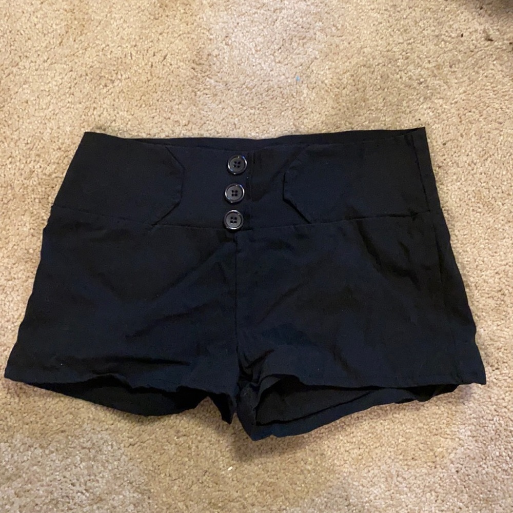 Black Dress Shorts